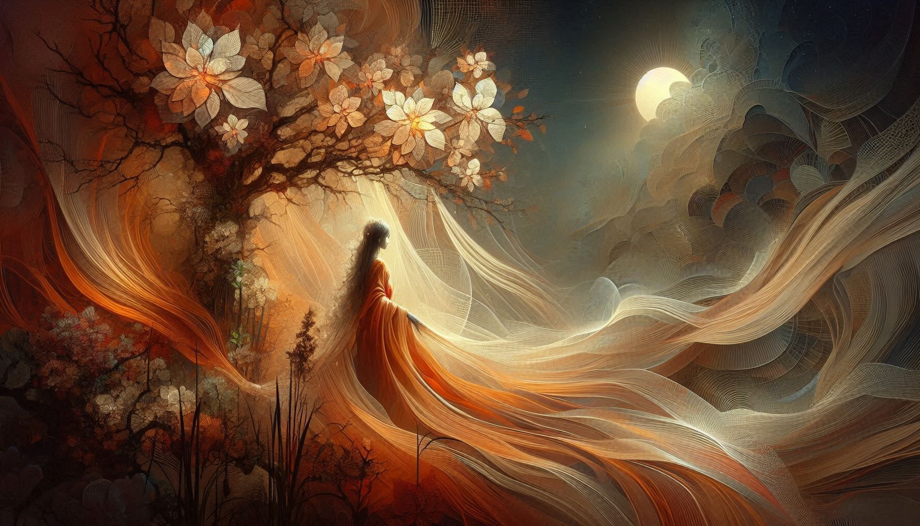 Poésies_Murmures anciens floraison à travers les pixels un jardin de lumière_029