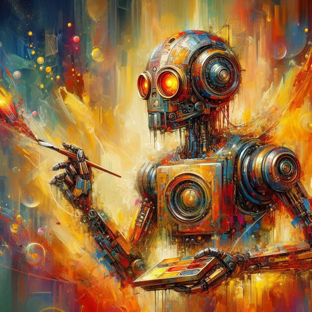 Robots_Peinture d'un robot rouillé créant des fresques vibrantes_024