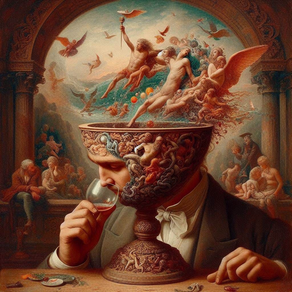 Cup of cognition #art #art history #artwork #culture #history #museum #museums #odilon redon #painting #vintage