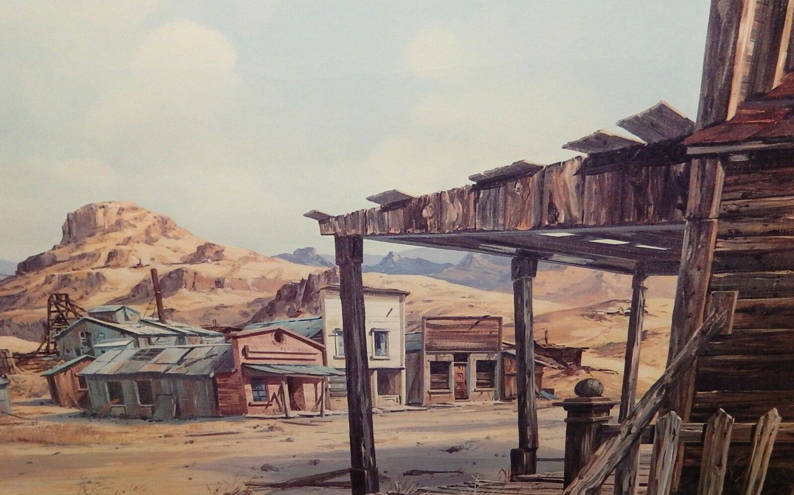 wild west watercolor by artist "anime", Anime Key Visual, Japanese Manga, Pixiv, Zerochan, Anime art, Fantia