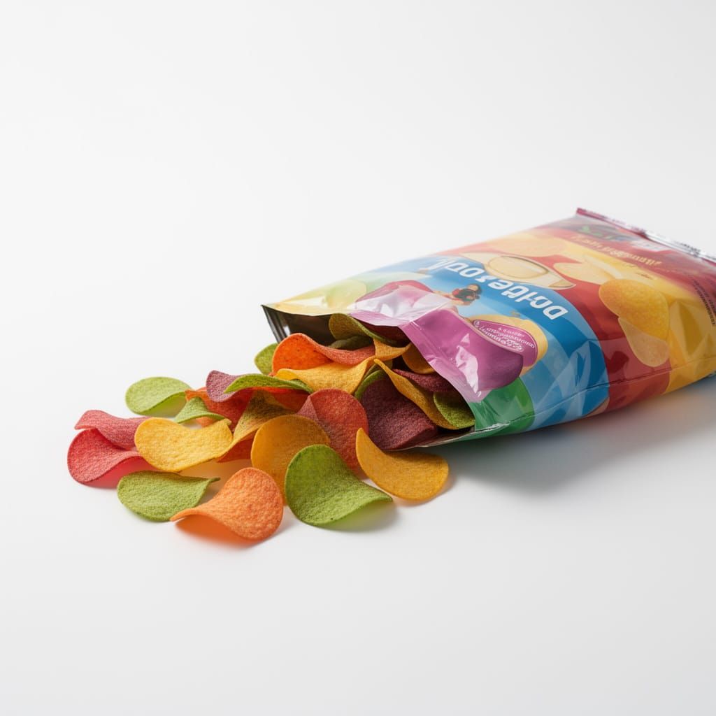 Add zombie eating the chips