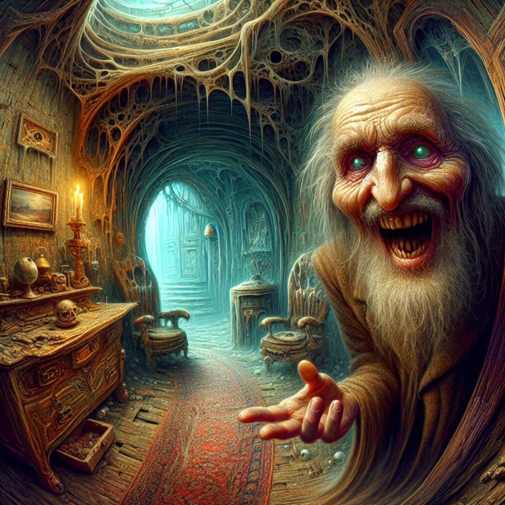 "Welcome to my home."