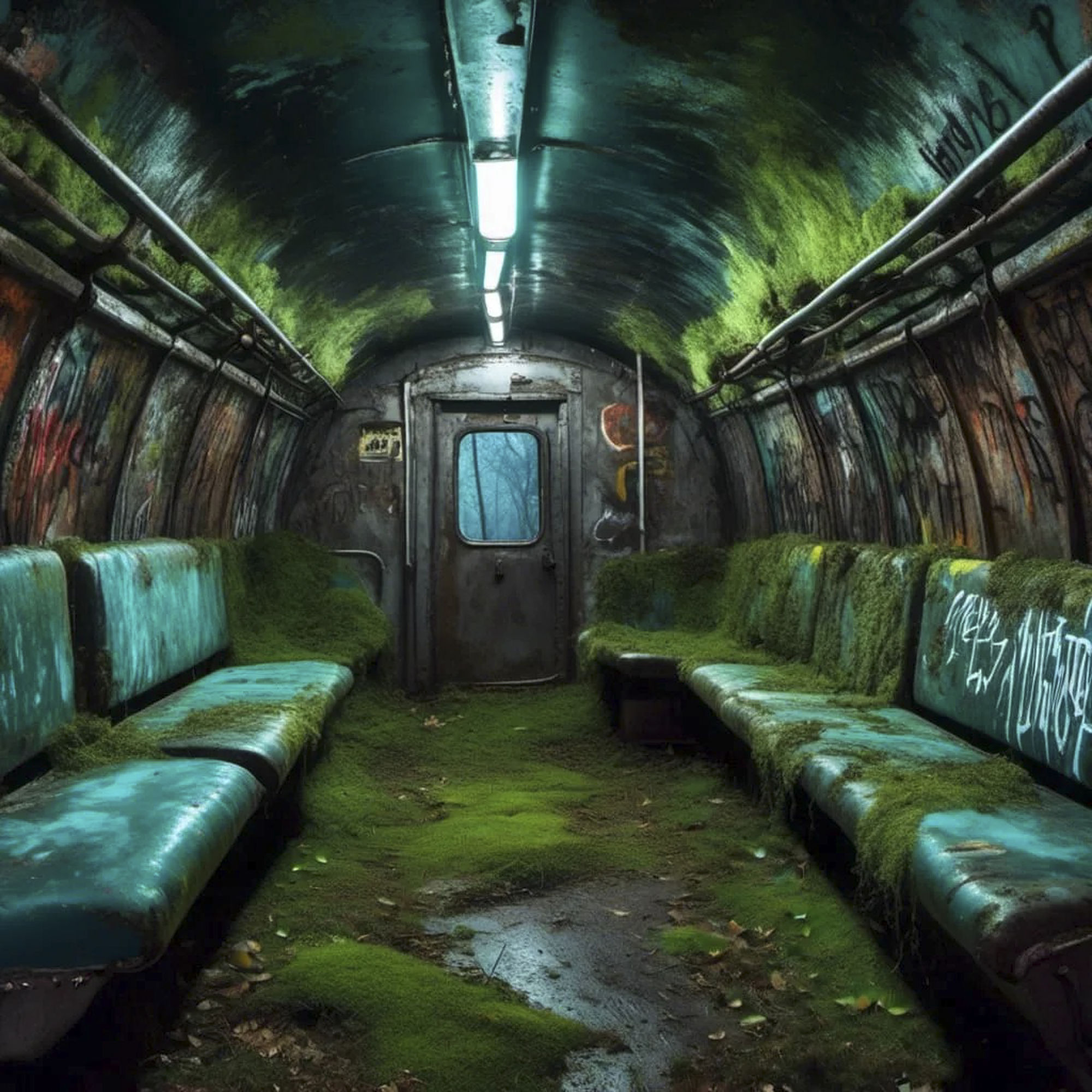 subway car