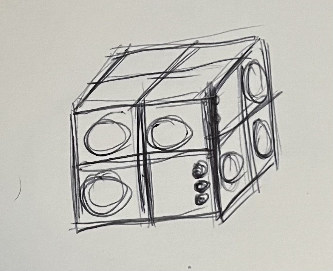 Novo cubo conforme indica o desenho  - Start Image 2