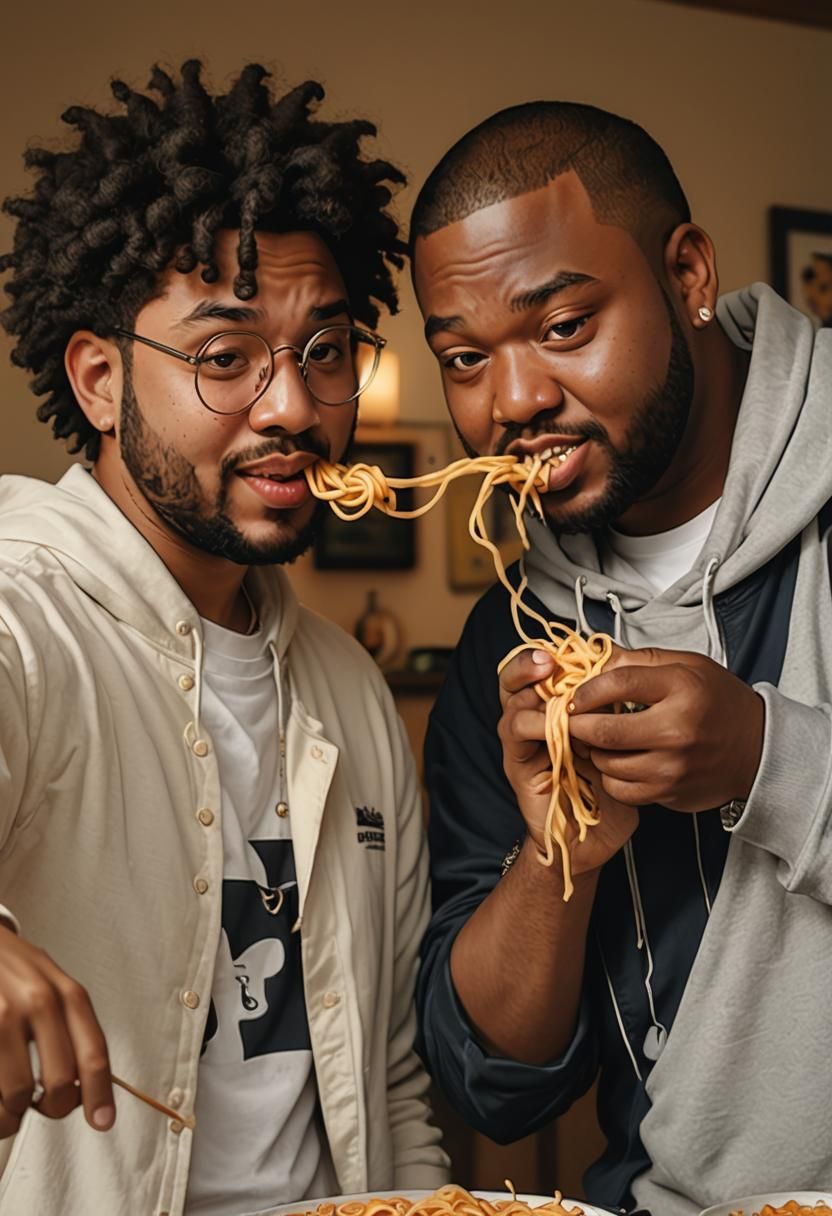 Kendrick Lamar and Drake ended the beef with spaghetti 