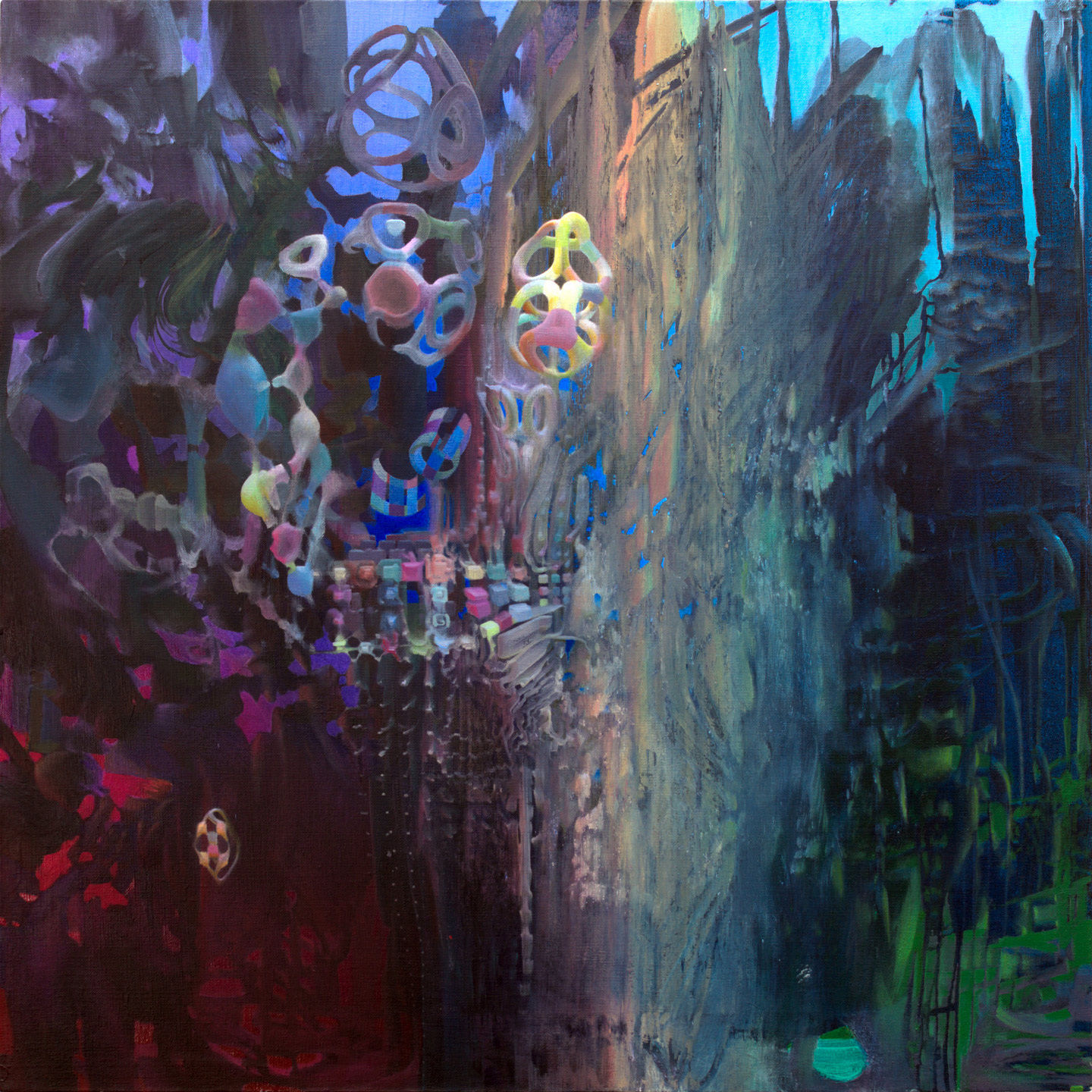 cellular, expanse, vast, empty, abyss