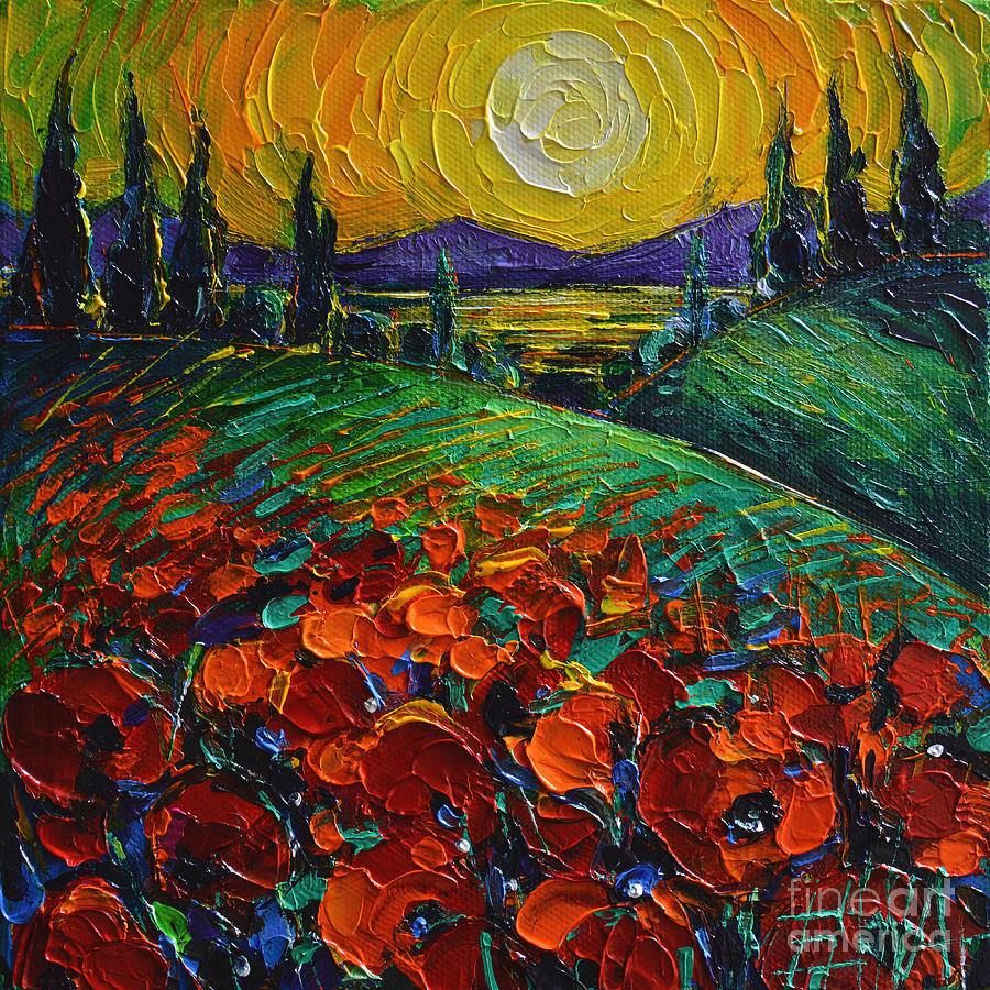 Summer Farmers' Market in an Italian village