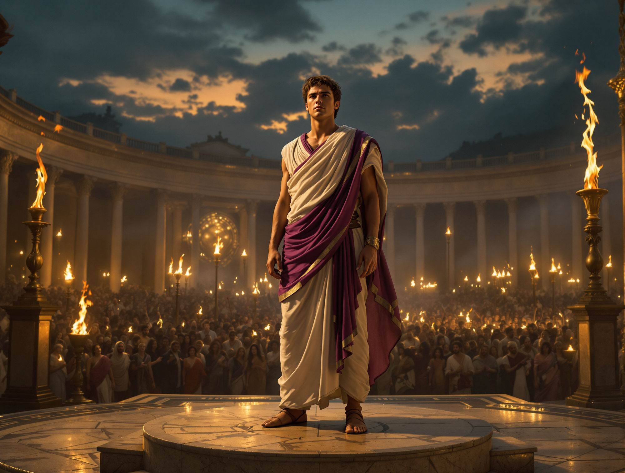 The fury of  Mark Antony