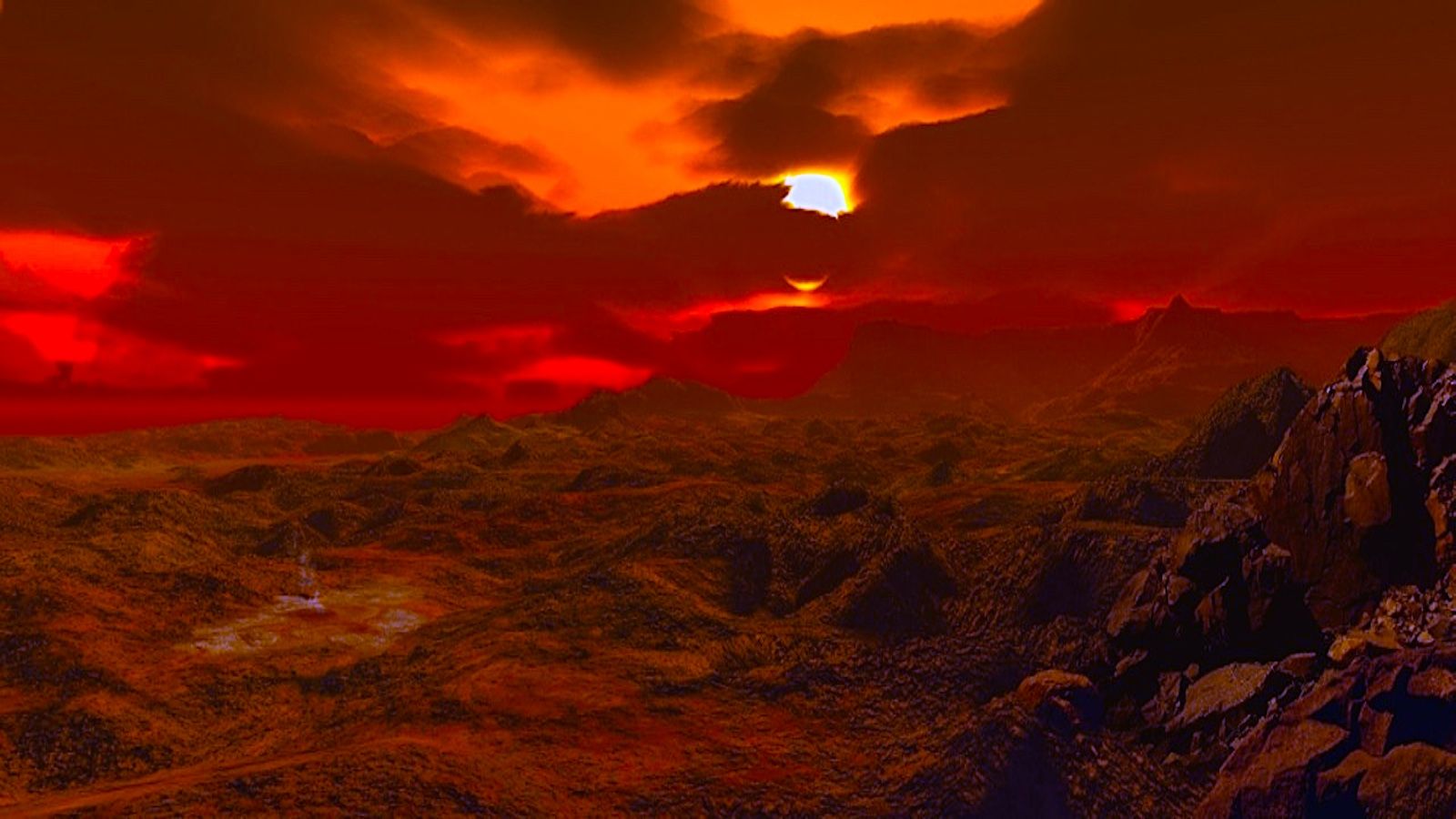 Racing Venusian Dragons