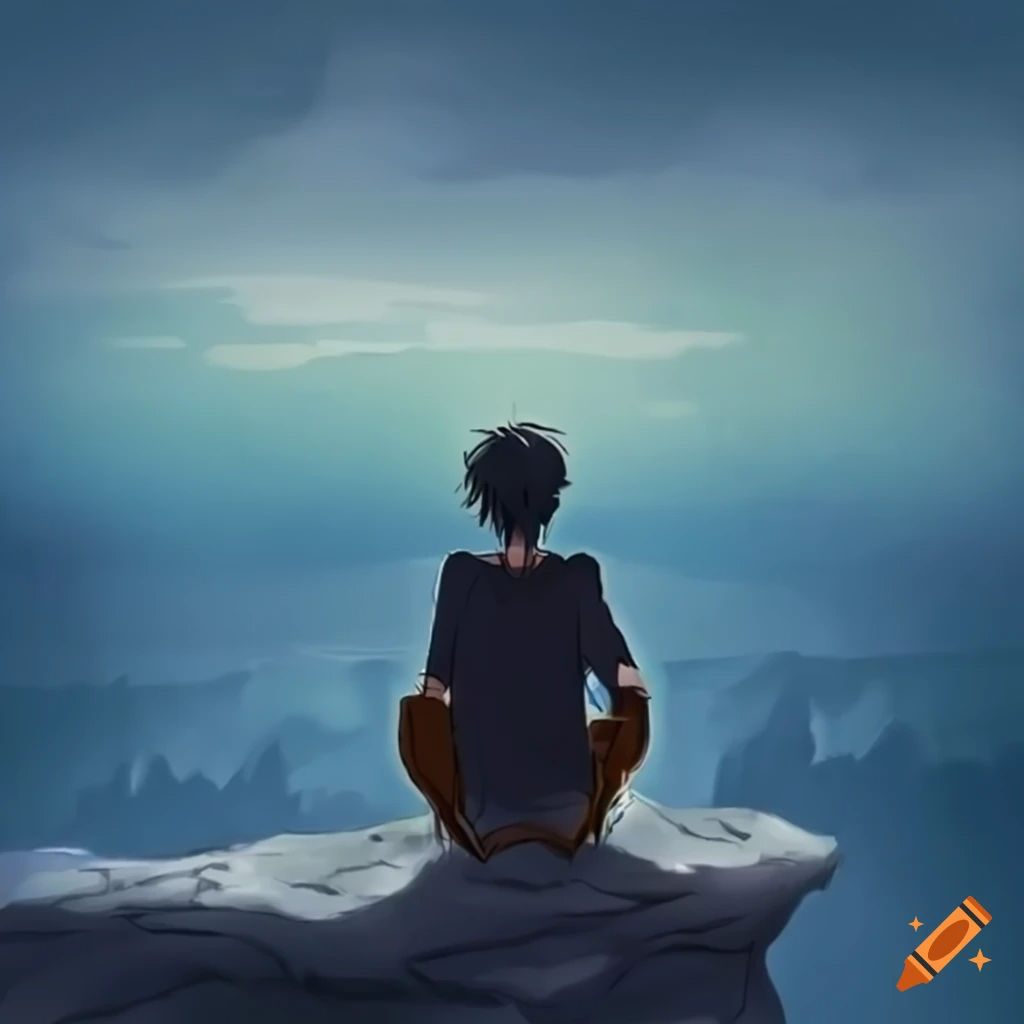 "Alone at Sunrise" ⛰️