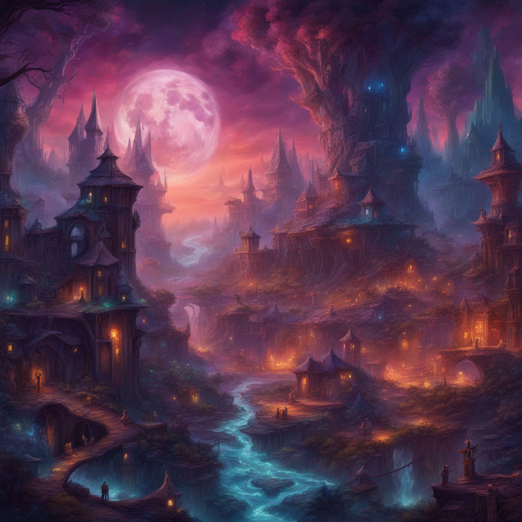 Beautiful city with lightning 

