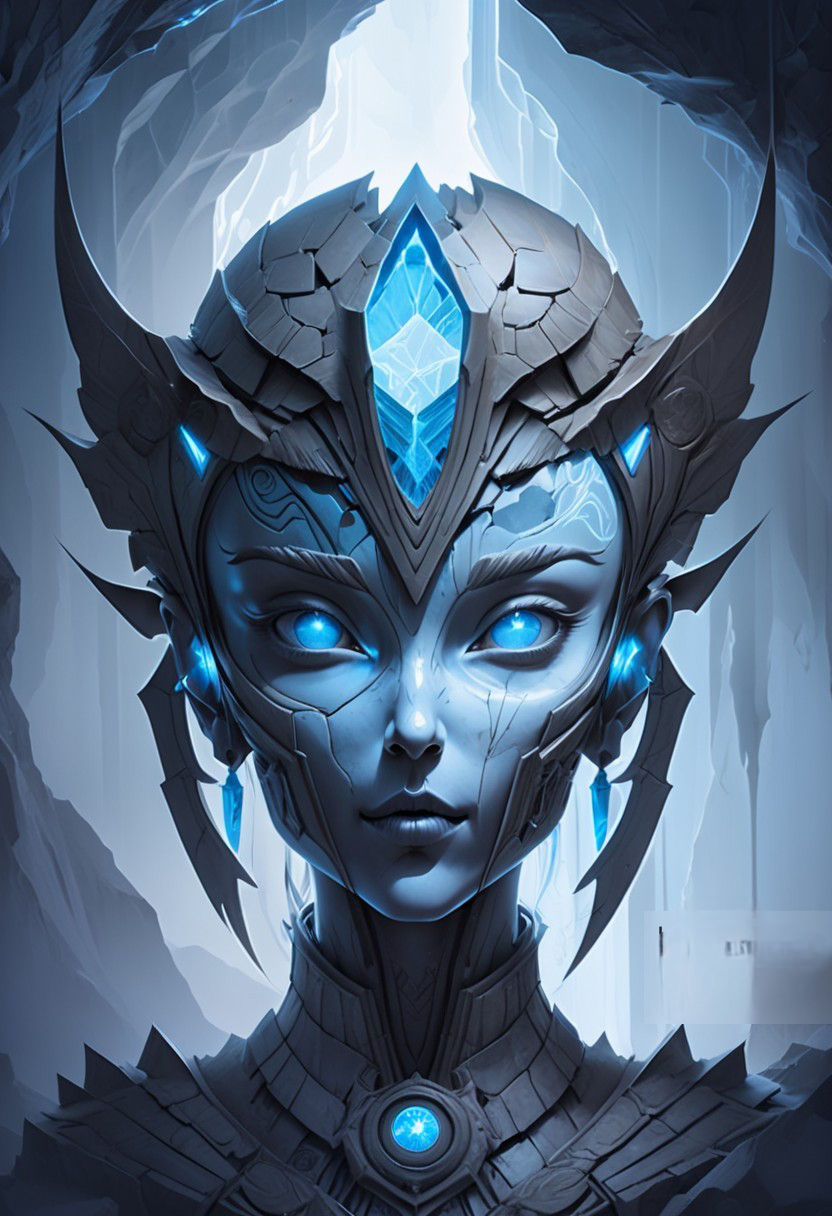 Woman ,cosmos,mini planets,makeup, big lashes,red lips,big,ligt eyes,nebula 
