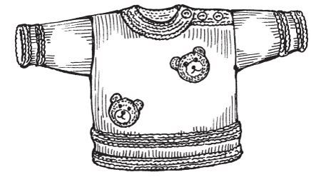 photo for the marketplace knitted sweater for baby