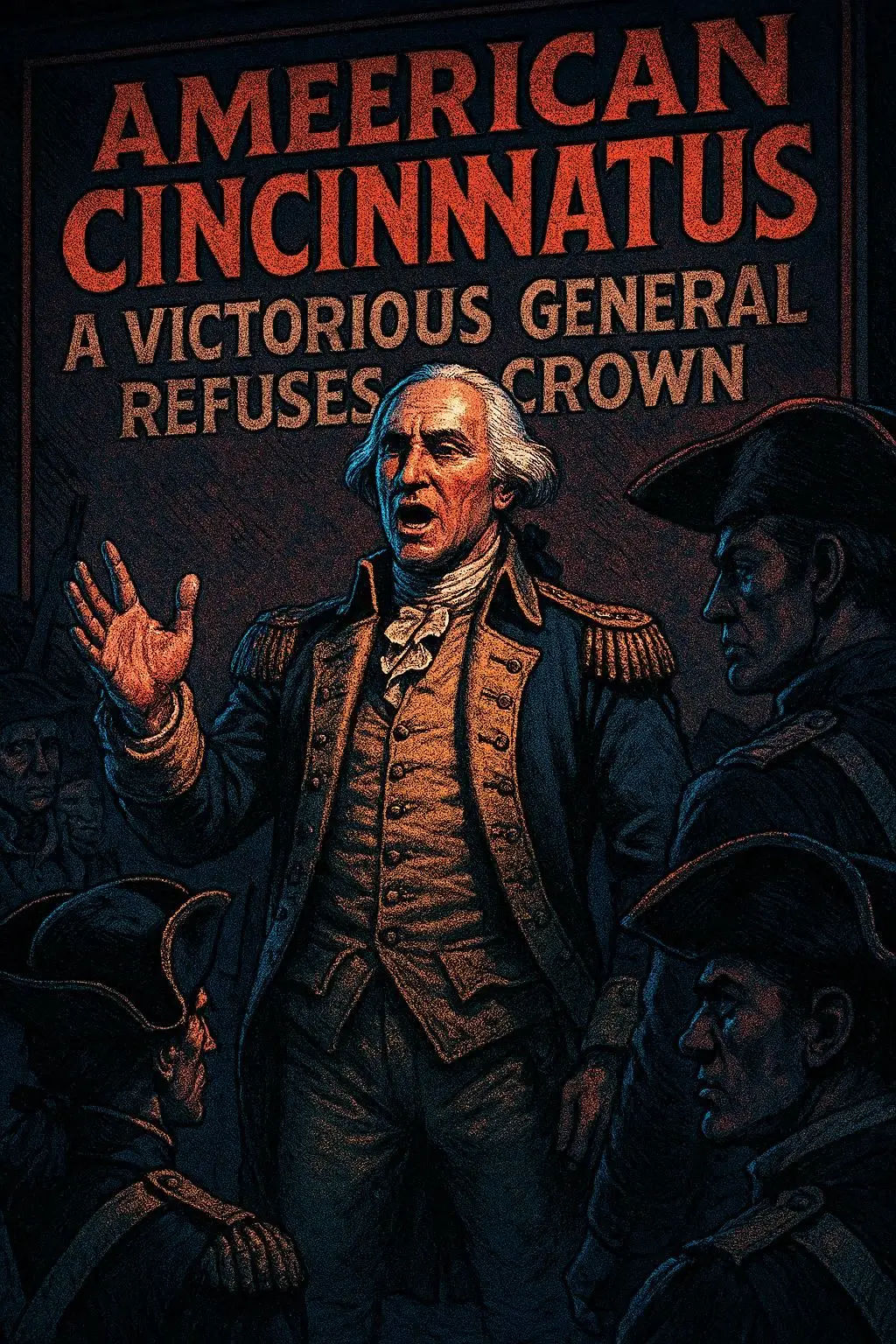 Change “AMEERICAN CINCINNATUS” to “AMERICAN CINCINNATUS”