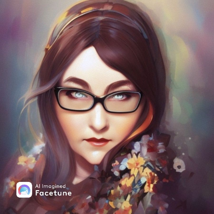 She dreams in digital 