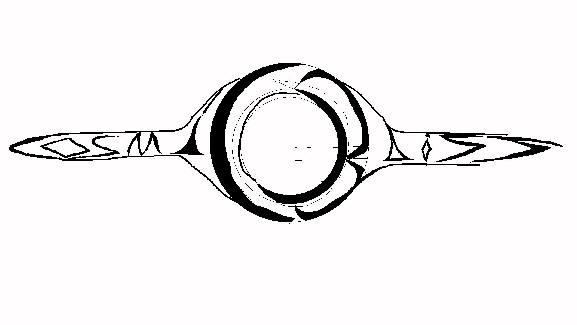 Create Black metal logo for a band "Cosmic Bliss", sophisticated geometry, sigils, abstract, cosmic theme black hole, geometric abstract art...