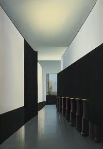 Barnett Newman. art gallery. oil painting.