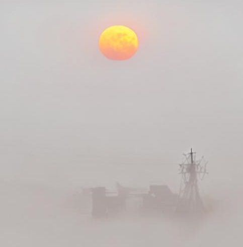 female goth fashion model. orange yellow sky. wooden tombstones. intense sunlight. dust storms. dry desert. romulus and the fall of rome. ab...