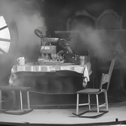 black and white photography. ventriloquist dummies. rusted carnival ride. fog. smoke. fire. black and white photography. H. P. Lovecraft and...