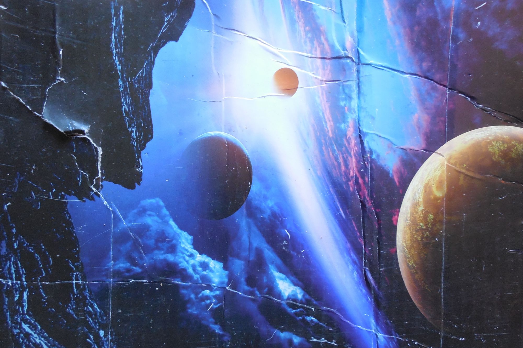 I have whirl’d with the earth at the dawning,
When the sky was a vaporous flame;
I have seen the dark universe yawning,
Where the black plan...