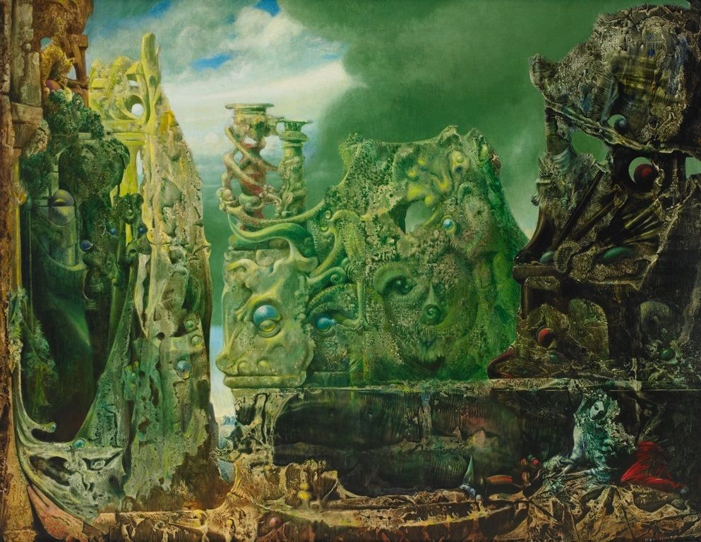 Max Ernst. Decalcomania.