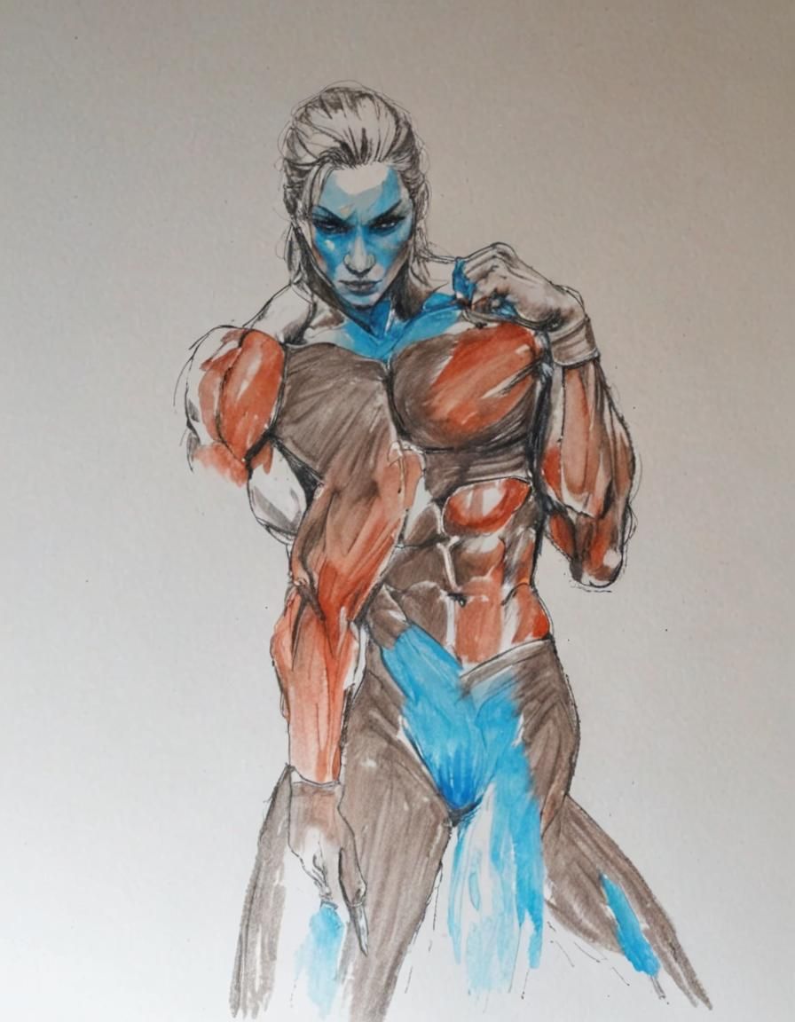 fog. smoke. black and white photography. female athlete.