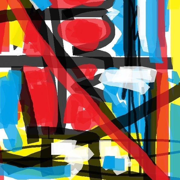 oil painting. abstract. 