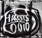 A vibrant goth art mural exploding with goth art tags and raw urban textures. Bold, dynamic lines and a gritty, black, weathered aesthetic e...