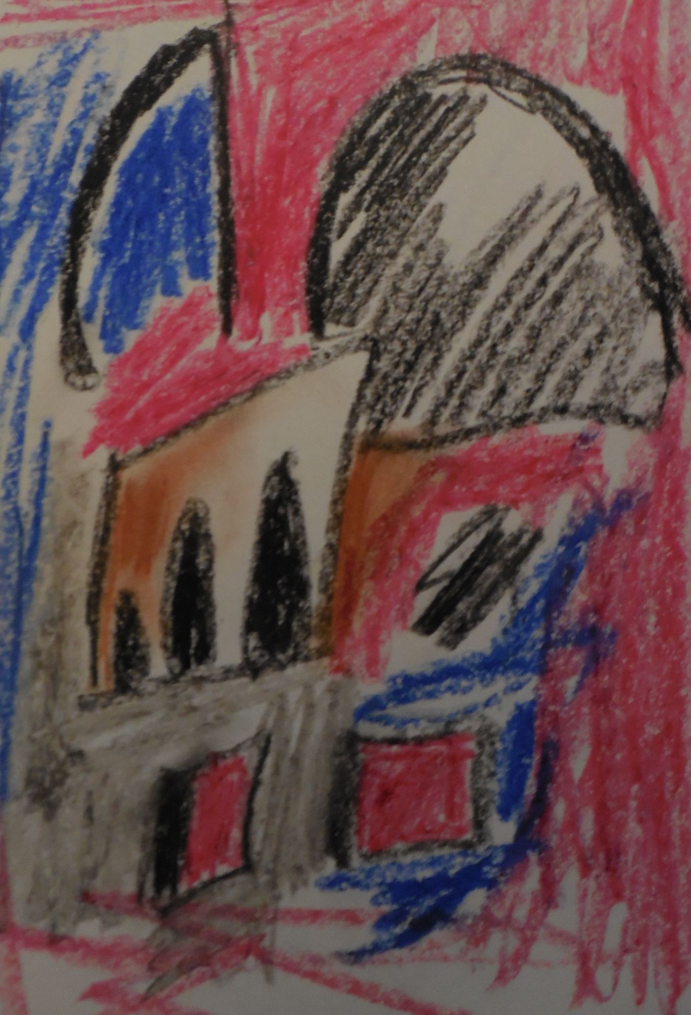 black and white photography. white sand. white sand beach. rain. seaweed. sea shells. orange ocean. orange ocean waves. green sky. ancient t...