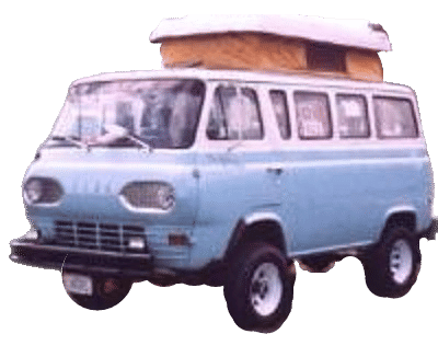 Cursing down the beach with beach goers staring at the van