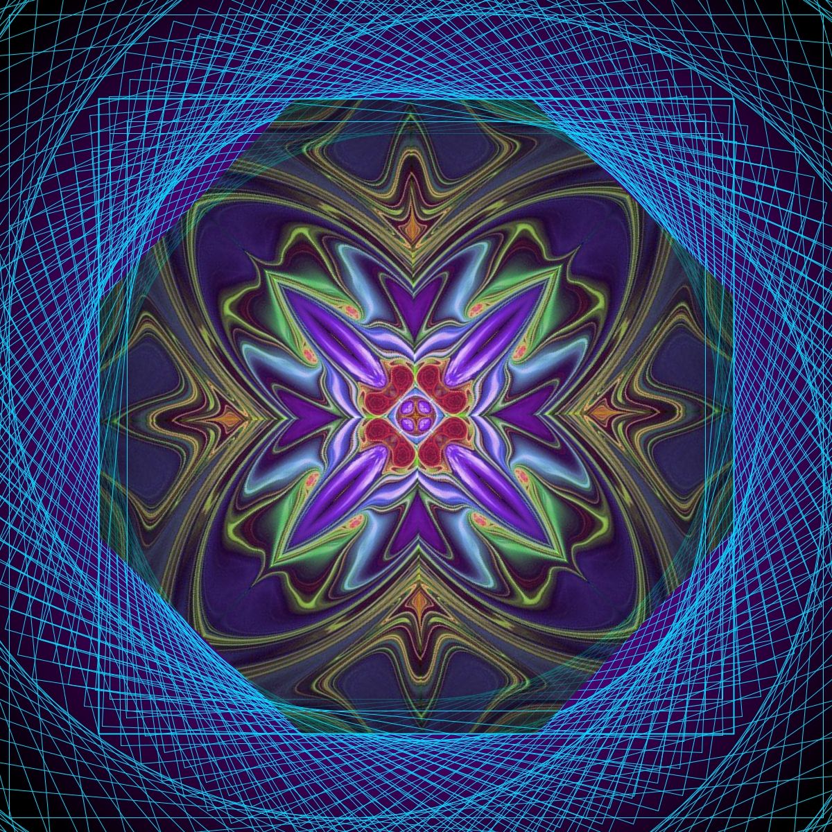 Anamorphism surreal abstract