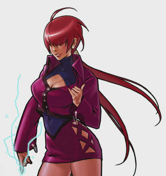 Utako Mizuma,Age 29 years old,as Shermie From The King of Fighters 1997®,Highly Detailed Concept Art Visual Cinematography Depth Effect Ill...