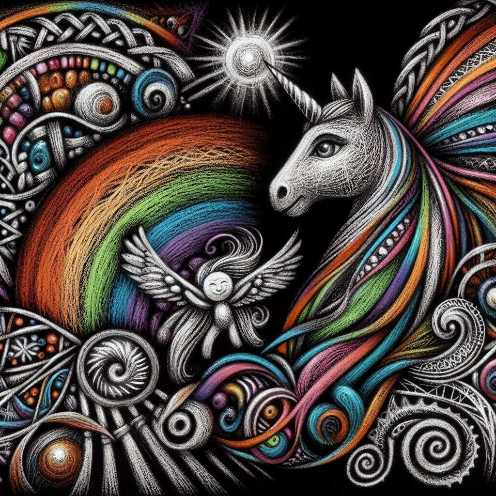 A college ruled  spiral notebook full of doodles 