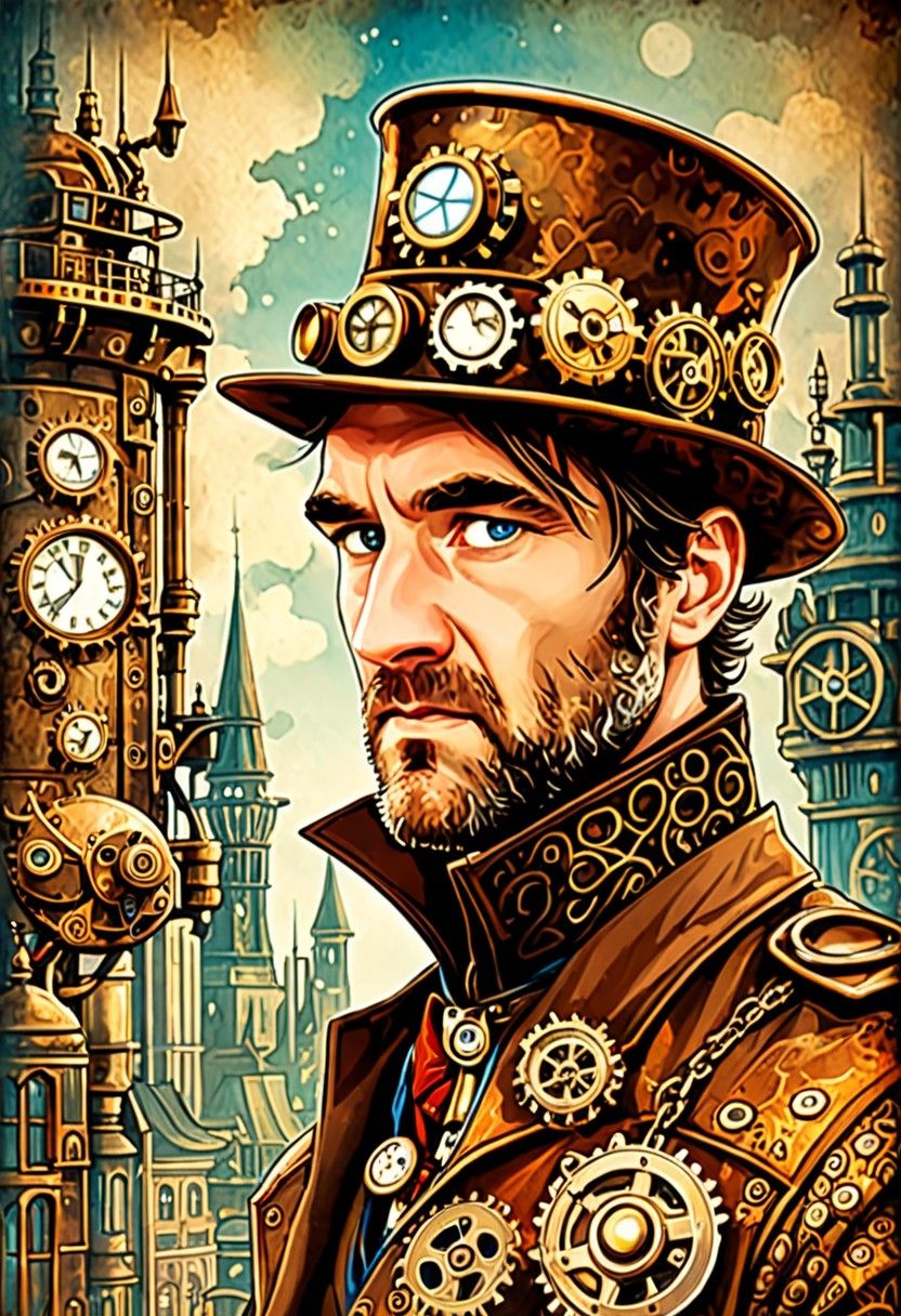 Ancient shapeshifting demon, draped in intricately crafted leather armor, with hyper detailed textures, resin cast acrylic art. Unreal Engin...