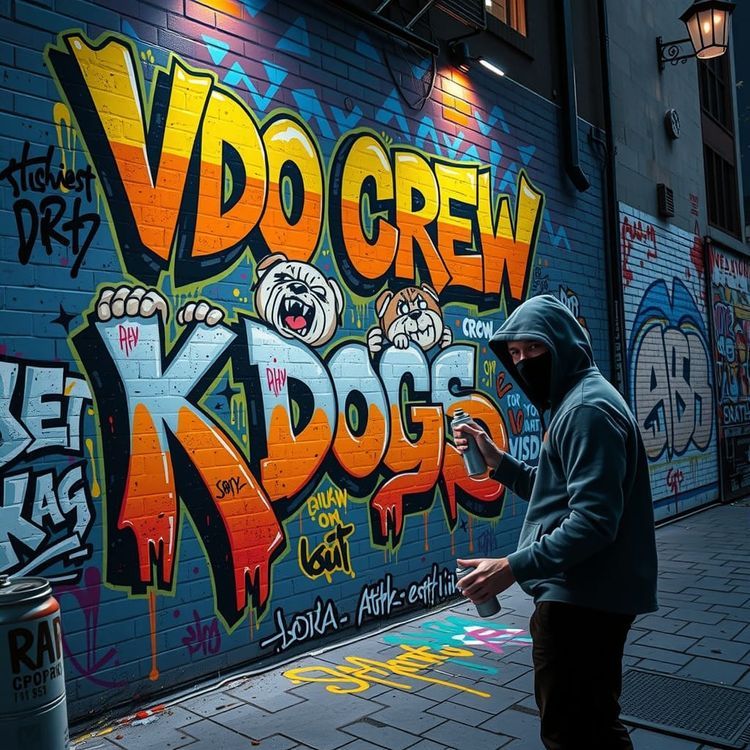 Graffiti K” blends gritty street swagger with vivid urban imagery, telling the story of a rapper and graffiti artist who turns the city into...