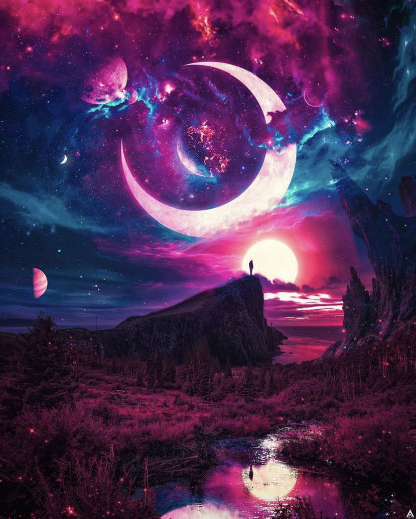 Fantasy night walker