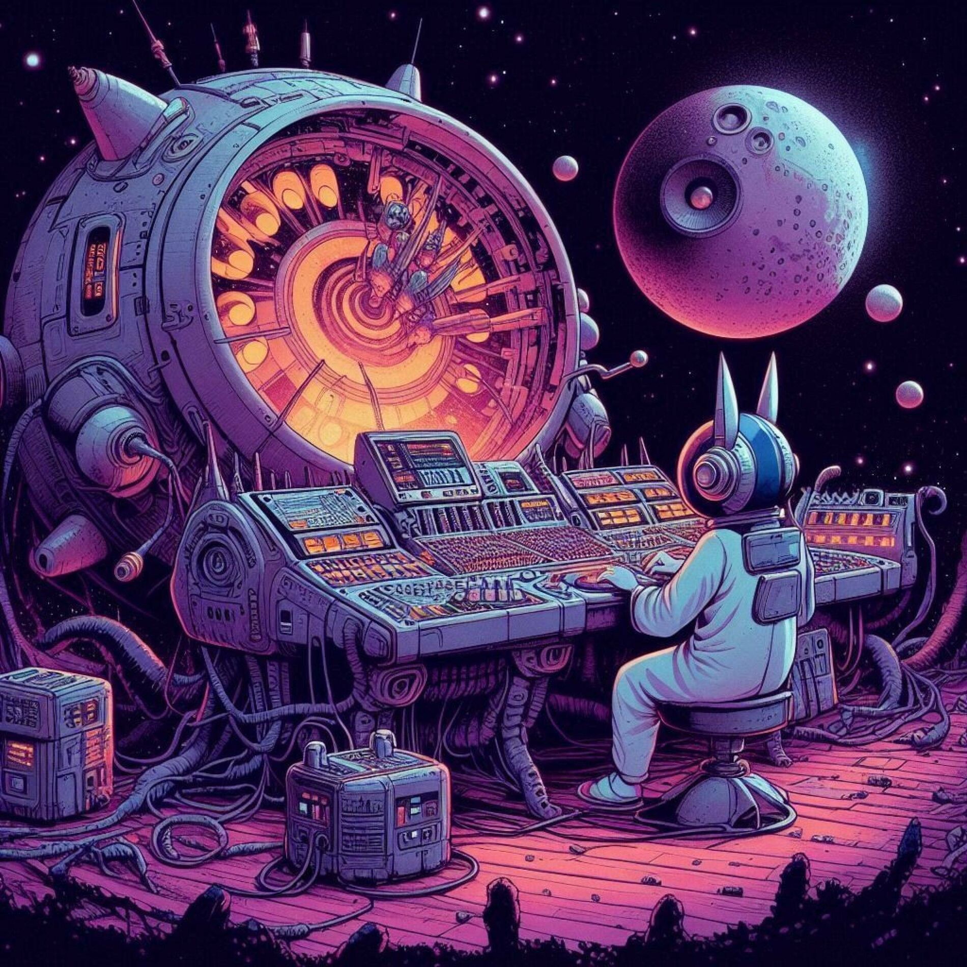 The Glowing Synth: A Universe of Sound