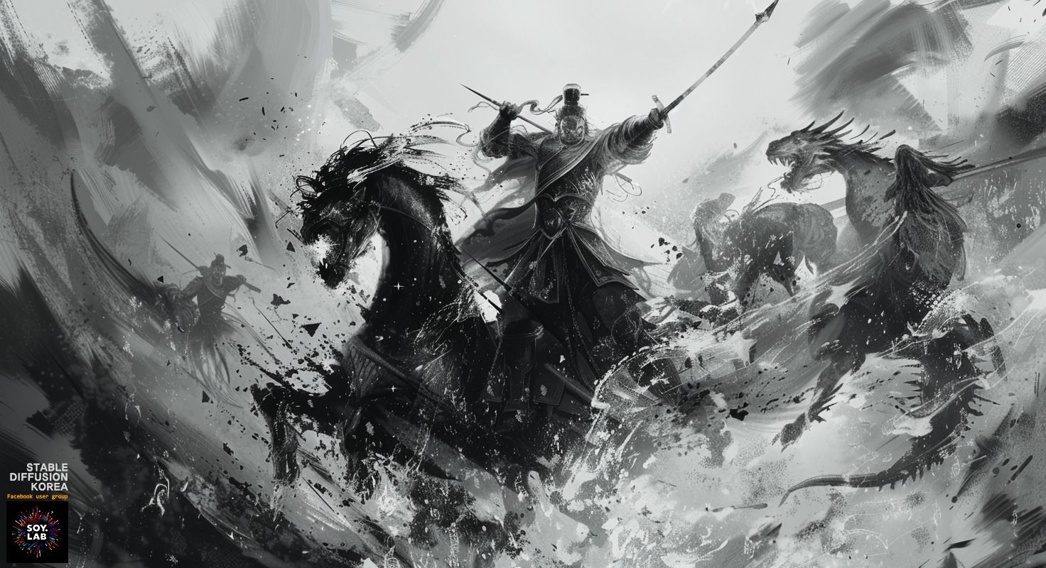 Chinese ink painting x