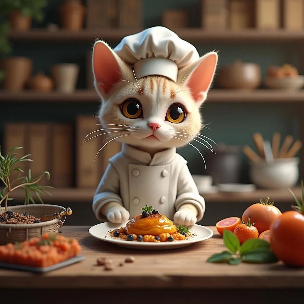 Soy gato chef