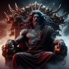 Greek God Hades, full body