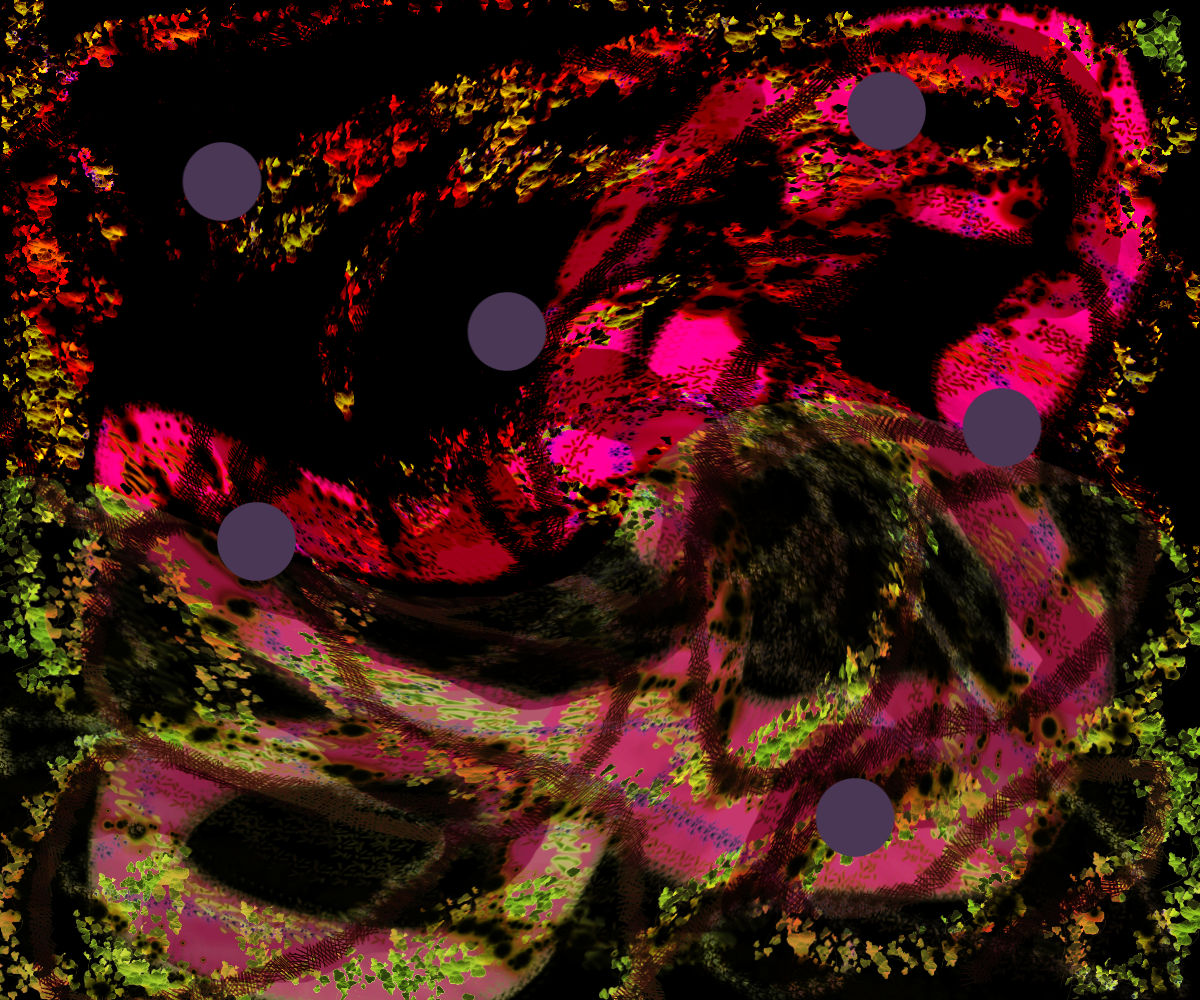 Fine inlaid Rosewood and hickory watercolor tapestry of a beautiful spring meadow, star shaped flowers, fine stitch woodcarving, abstract ve...