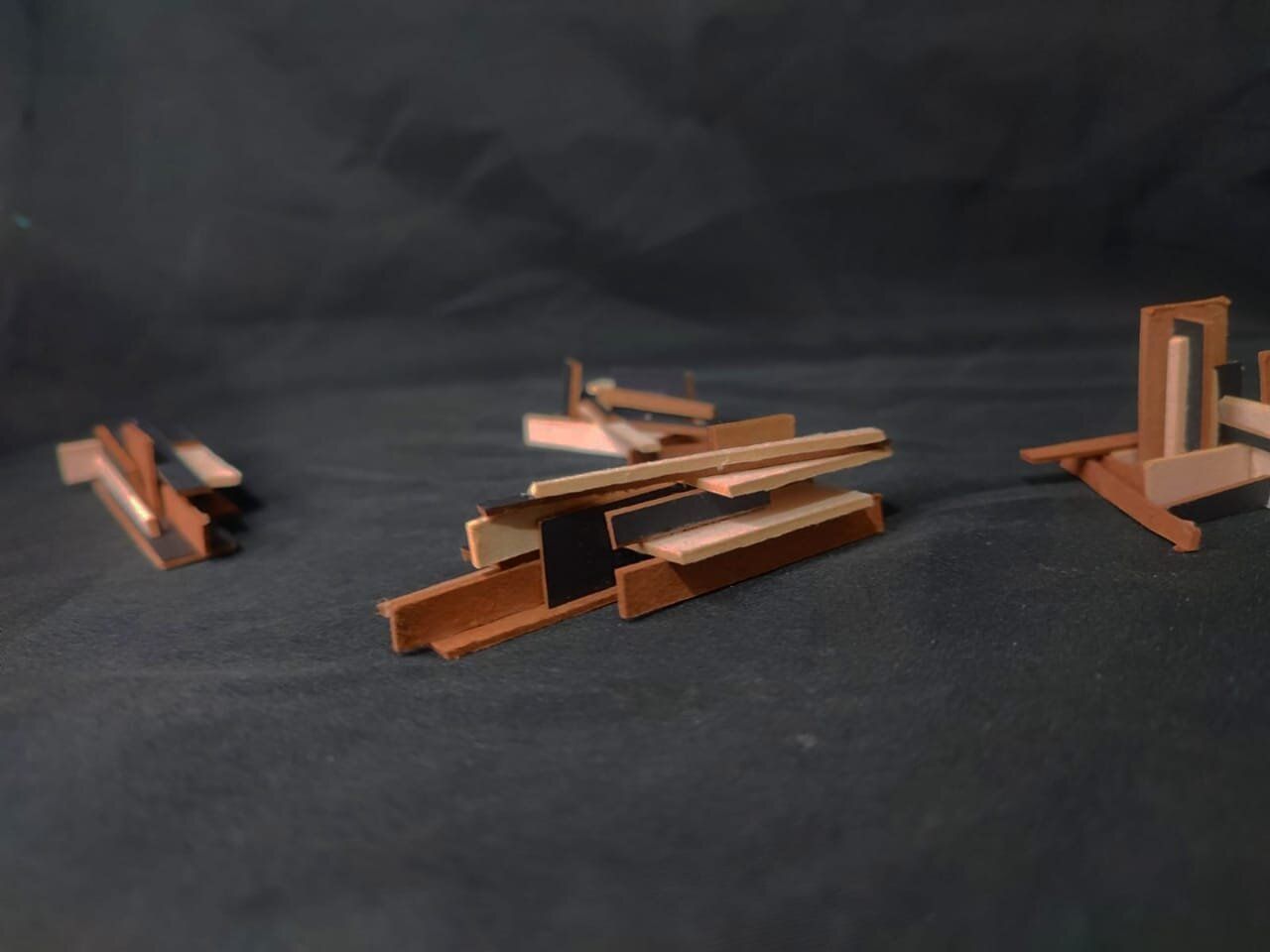 Un modelo mejorado de una maqueta realizada
