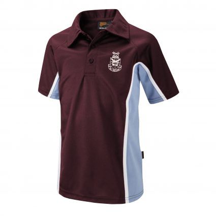 Change the grey color in the side of the polo to dark green and the white color to black. Make a front and back side side design format.