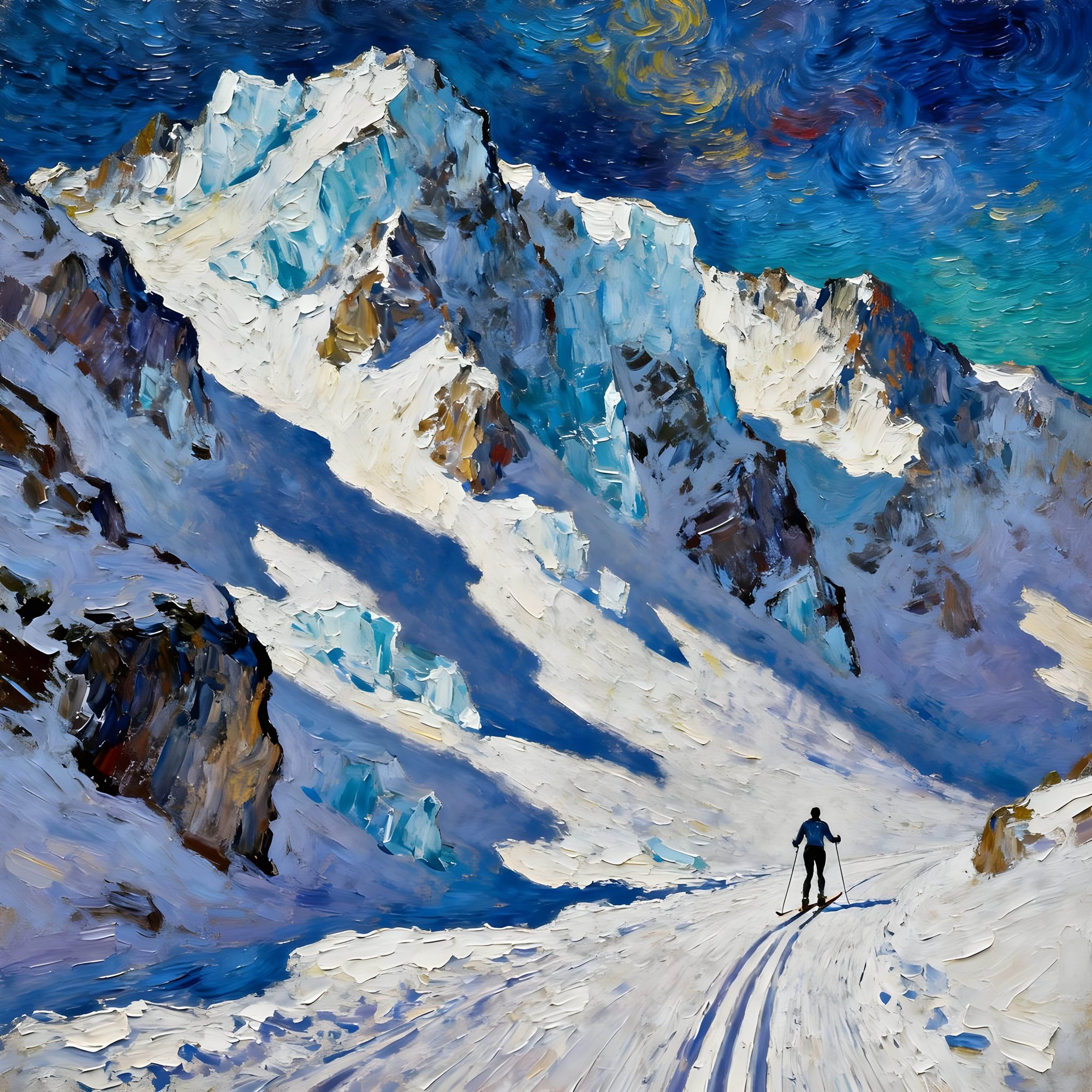 advanced expressionism in the style of Joan Mitchell