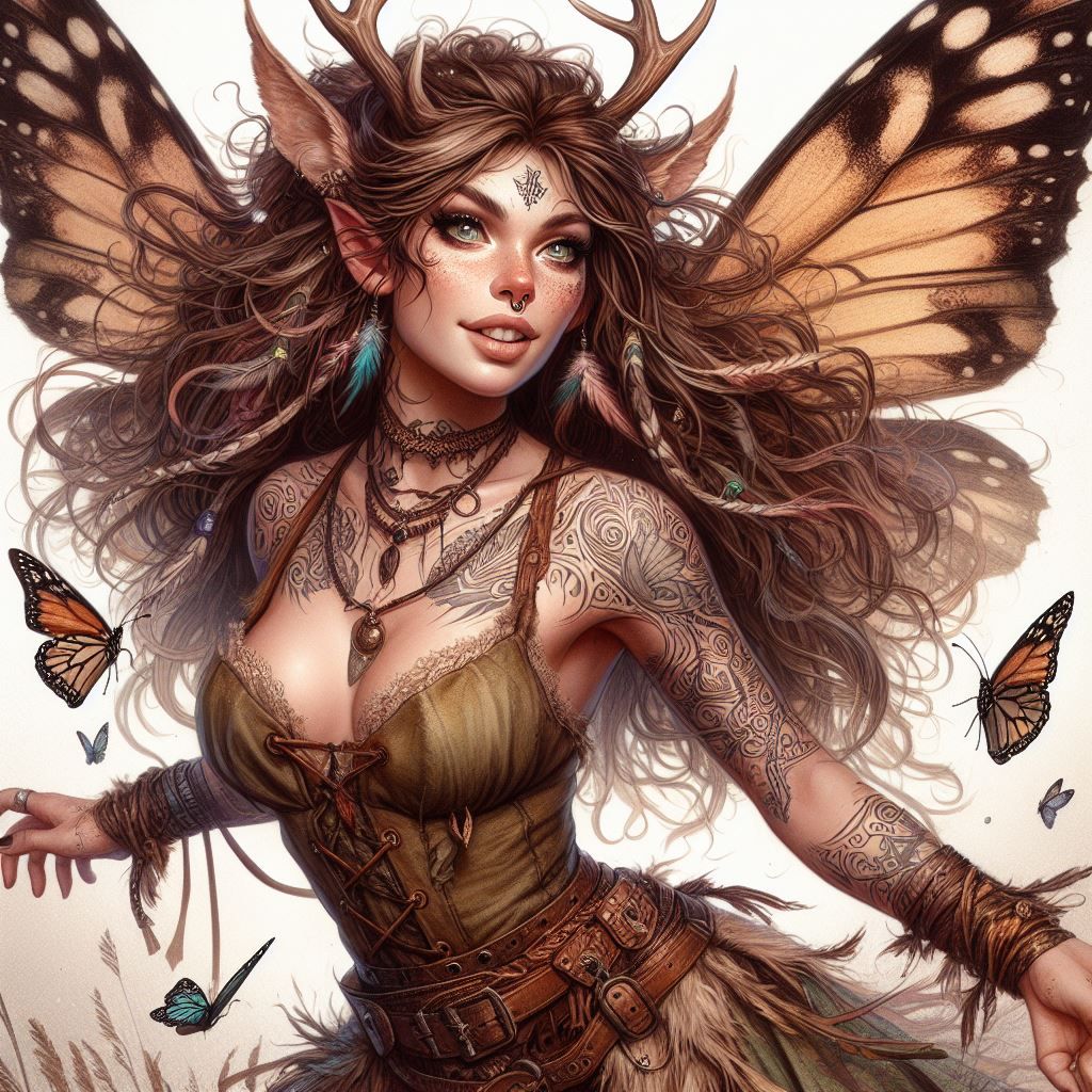 Fairy of the wild hunt