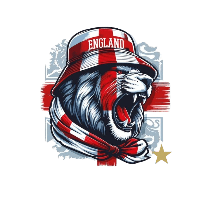 Make it pixar style,  give it a gold necklace,  make it look gangsta, with a football style background. Keep the lion image . Keep the blue...