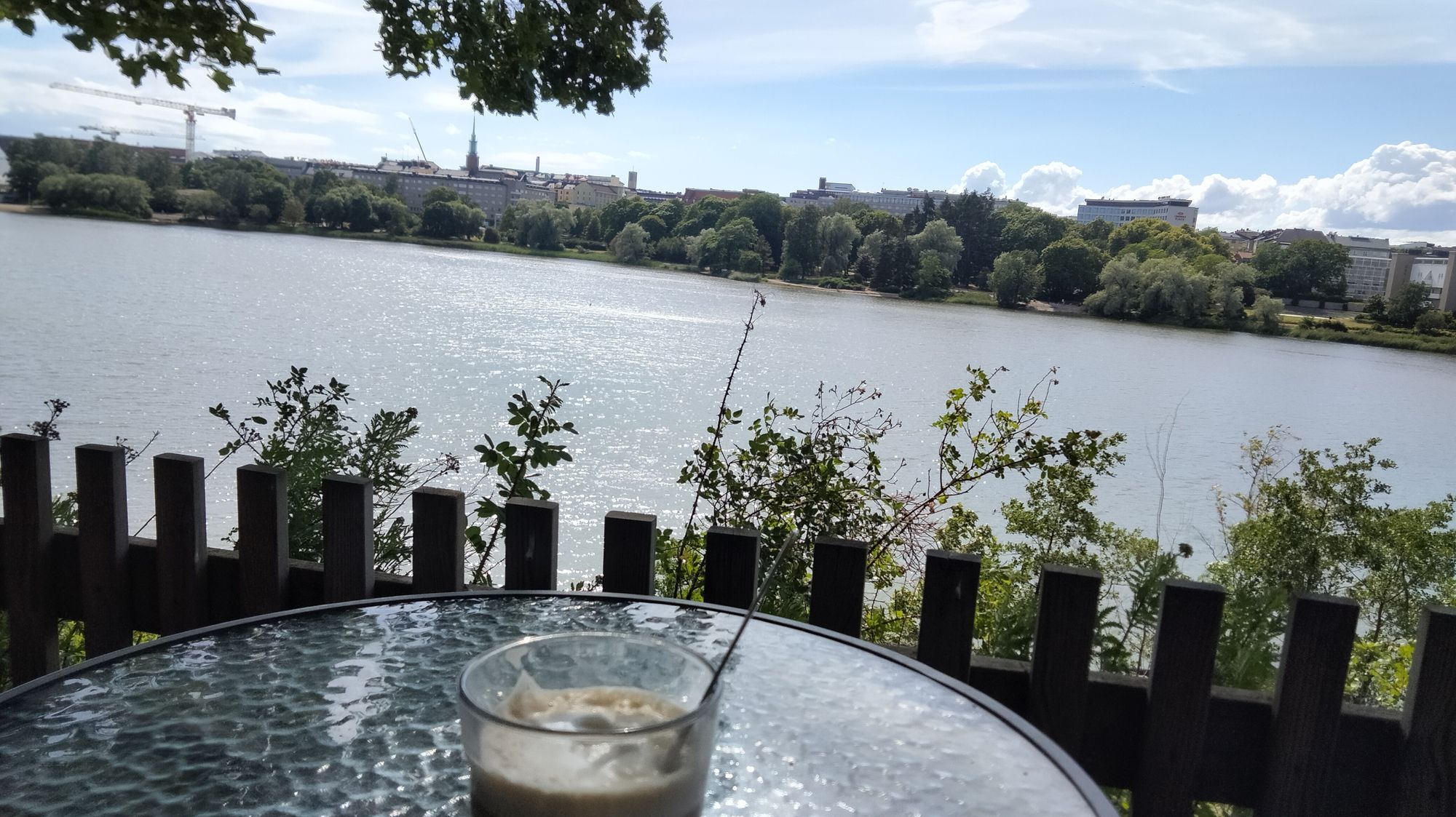 Coffee by the sea