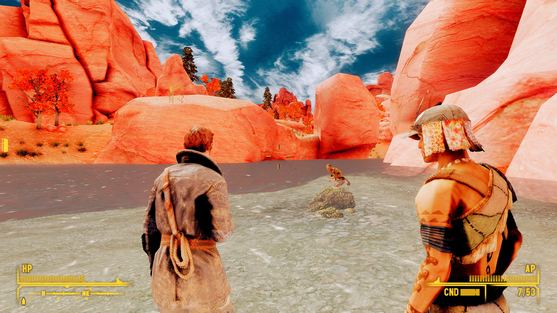 Fallout New Vegas - Courier and Follows Chalk