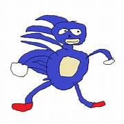 Weird but kinda cool version of Sanic

