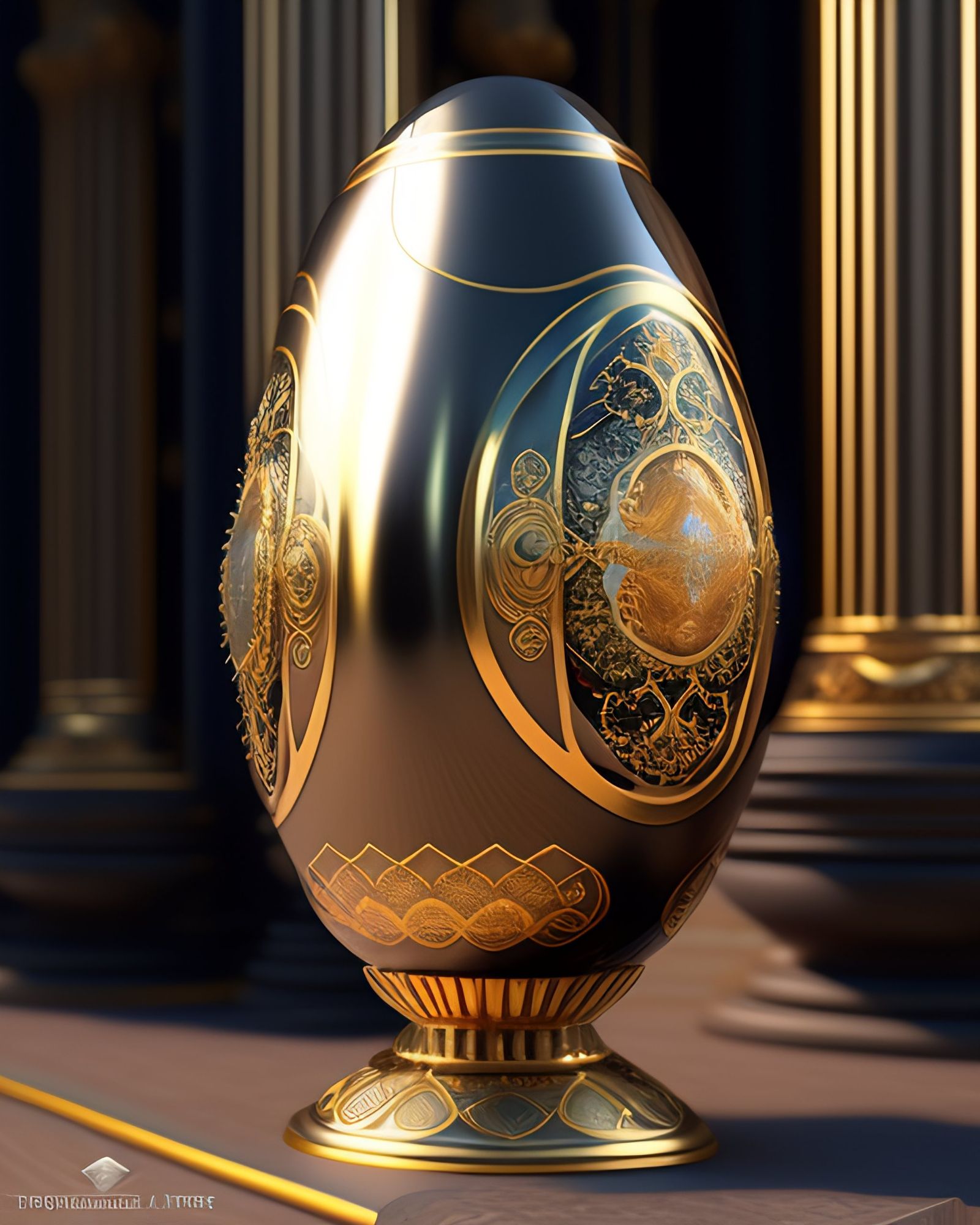 steampunk easter eggs